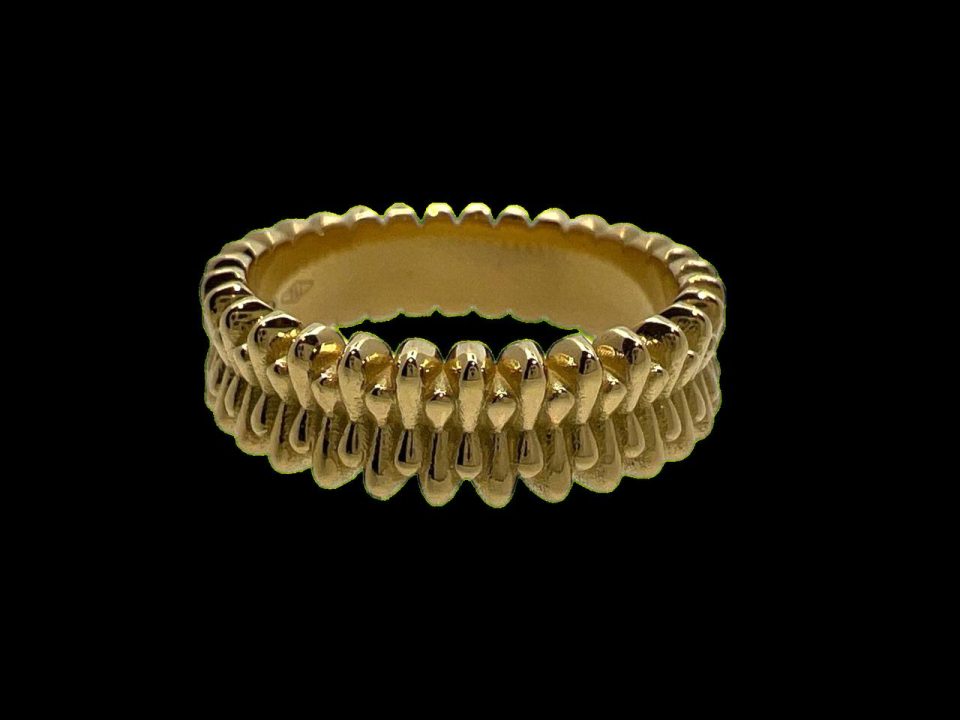 Anello Oro Giallo Riflessi