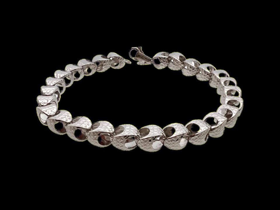 Bracciale Oro Bianco Gioia